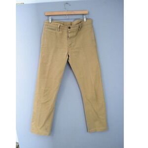 Left Fields Ringspun Cotton Khaki Pants 32  X 32 Made in America
